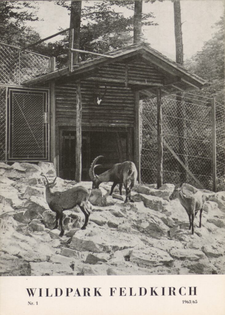 Barbara (1952-1968), Felix (1956-1969) e Ludwig (nato nel 1963) adornarono il primo rapporto annuale del parco naturale di Feldkirch nel 1965, Feldkirch 1963/65.